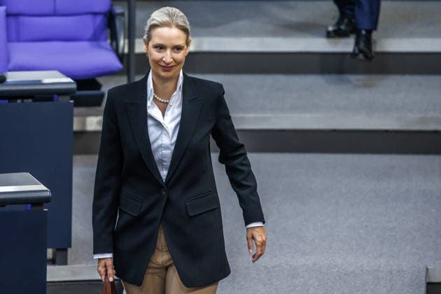 Bundestag Alice Weidel (AfD) im Deutschen Bundestag am 22.05.26 in Berlin. Berlin Berlin Deutschland Bundestag *** Bundestag Alice Weidel AfD in the German Bundestag on 22 05 26 in Berlin Berlin Berlin Germany Bundestag