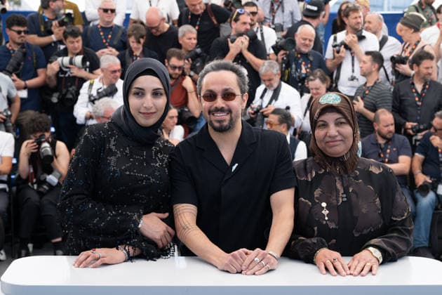 Cannes Yesterday The Eye Didn t Sleep Photocal LZ Rim Al Mawla, Rakan Mayasi and Kamara Al Mawla attending the photocall of Yesterday The Eye Didn t Sleep during the 79th Cannes International Film Festival in Cannes, France on May 22, 2026, the film selected in the Official Competition. Photo by Laurent Zabulon ABACAPRESS.COM  Copyright: xZabulonxLaurentx