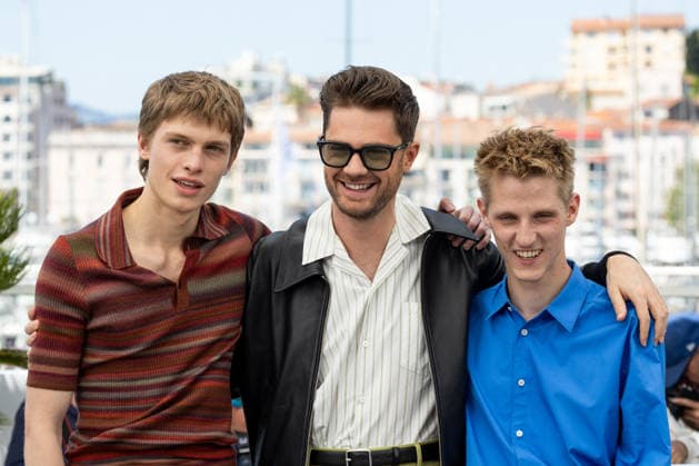 Valentin Campagne, Lukas Dhont, Emmanuel Macchia Photocall for Coward at the 79th Cannes International Film Festival May 22nd, 2026 Jacovides Moreau Bestimage Photocall for Coward at the 79th Cannes International Film Festival May 22nd, 2026 Cannes France  Copyright: xJACOVIDES-MOREAUx xBESTIMAGExJACOVIDES-MOREAUx xBESTIMAGEx