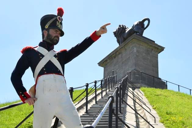 Works On World Famous Lion Of Waterloo Completed WATERLOO, BELGIUM - MAY 22: illustration picture during the official ceremony marking the completion of renovation and construction works at the world famous Butte du Lion, on May 22, 2026 in Waterloo, Belgium, 22 05 2026 Waterloo Belgium  Copyright: xPhilipxReynaersx