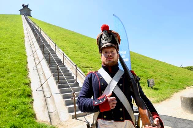 Works On World Famous Lion Of Waterloo Completed WATERLOO, BELGIUM - MAY 22: illustration picture during the official ceremony marking the completion of renovation and construction works at the world famous Butte du Lion, on May 22, 2026 in Waterloo, Belgium, 22 05 2026 Waterloo Belgium  Copyright: xPhilipxReynaersx