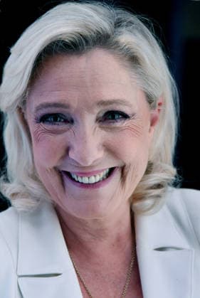 Marine Le Pen Appears On RMC BFMTV - Paris Marine Le Pen is interviewed by Apolline de Malherbe on RMC BFMTV in Paris, France on May 22, 2026. Photo by Alain Apaydin ABACAPRESS.COM Paris France  Copyright: xApaydinxAlain ABACAx