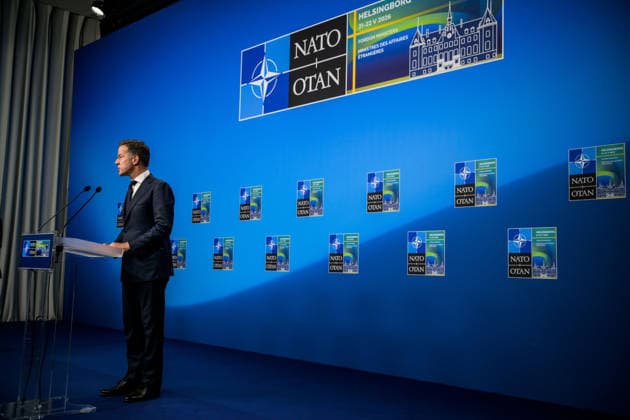 260522 Nato general secretary Mark Rutte during a meeting of NATO Ministers of Foreign Affairs May 22, 2026 in Helsingborg. Photo: Ludvig Thunman BILDBYRAN kod LT LT0794 politik nato meeting helsingborg foregin ministers möte helsingborg 2026 bbeng *** 260522 NATO Secretary General Mark Rutte during a meeting of NATO Ministers of Foreign Affairs May 22, 2026 in Helsingborg Photo Ludvig Thunman BILDBYRAN kod LT LT0794 politik nato meeting helsingborg foregin ministers möte helsingborg 2026 bbeng  Copyright: LUDVIGxTHUNMAN BB260522LT033