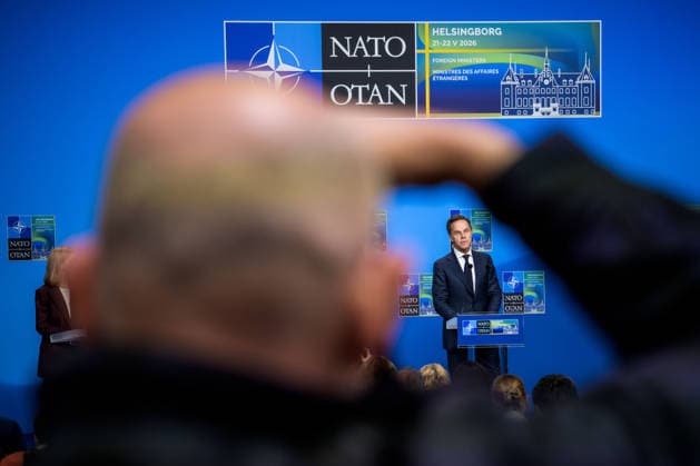 260522 Nato general secretary Mark Rutte during a meeting of NATO Ministers of Foreign Affairs May 22, 2026 in Helsingborg. Photo: Ludvig Thunman BILDBYRAN kod LT LT0794 politik nato meeting helsingborg foregin ministers möte helsingborg 2026 bbeng *** 260522 NATO Secretary General Mark Rutte during a meeting of NATO Ministers of Foreign Affairs May 22, 2026 in Helsingborg Photo Ludvig Thunman BILDBYRAN kod LT LT0794 politik nato meeting helsingborg foregin ministers möte helsingborg 2026 bbeng  Copyright: LUDVIGxTHUNMAN BB260522LT037