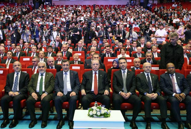 Turkish President Recep Tayyip Erdogan ISTANBUL, TURKIYE - MAY 22: (----EDITORIAL USE ONLY MANDATORY CREDIT - TURKISH PRESIDENCY MUSTAFA KAMACI HANDOUT - NO MARKETING NO ADVERTISING CAMPAIGNS - DISTRIBUTED AS A SERVICE TO CLIENTS----) Turkish President Recep Tayyip Erdogan attends the 2nd Istanbul Natural Resources Summit at the Lutfi Kirdar Congress Center in Istanbul, Turkiye, on May 22, 2026. Turkish Energy and Natural Resources Minister Alparslan Bayraktar also took part in the event. TUR Presidency Mustafa Kamaci Anadolu Istanbul Turkey. Editorial use only. Please get in touch for any other usage.  Copyright: x2026xAnadoluxTURxPresidencyx xMustafaxKamacix