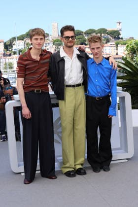 79ème Festival International du Film de Cannes Photocall with cast of the film Yesterday 79th Cannes Film Festival Photocall with cast of the film Coward Emmanuel Macchia, Lukas Dhont and Valentin Campagne 456649 2026 05 22 Cannes France  Copyright: xIsabellexVautierx xStarfacex STAR_456649_002