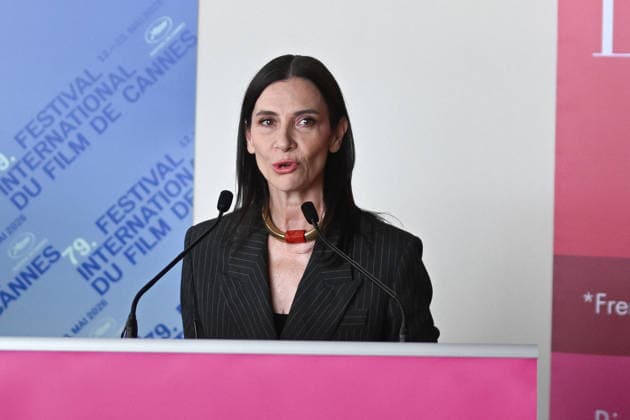 Géraldine Pailhas The 11th Golden Eye was awarded to the Iranian film Rehearsals for a revolution by Pegah Ahangarani, on the sidelines of the 79th Cannes International Film Festival, May 22, 2026 The 11th Golden Eye jury was chaired by M Chernov and comprised TJackson, G Pailhas, L Soualem et V Castanet Lionel Urman Bestimage The 11th Golden Eye was awarded to the Iranian film Rehearsals for a revolution by Pegah Ahangarani, on the sidelines of the 79th Cannes International Film Festival, on May 22, 2026 The jury for the 11th edition of The Golden Eye was chaired by M Chernov and composed of T Jackson, G Pailhas, L Soualem and V Castanet Cannes France Copyright: xLIONELxURMANxx xBESTIMAGExLIONELxURMANxx xBESTIMAGEx