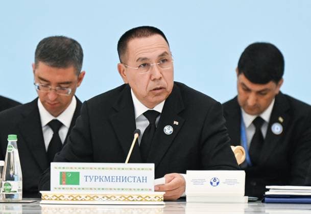 Turkmenistan CIS Government Heads Council 9171507 22.05.2026 Turkmen Deputy Prime Minister Hojamyrat Geldimyradov attends an expanded format meeting of the Commonwealth of Independent States (CIS) Heads of Government Council in Ashgabat, Turkmenistan. Alexander Miridonov Sputnik Ashgabat Turkmenistan  Copyright: xAlexanderxMiridonovx