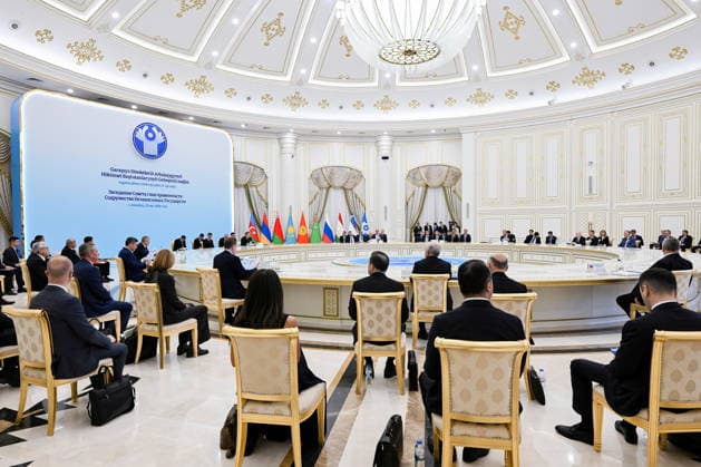 TURKMENISTAN, ASHGABAT - MAY 22, 2026: An expanded meeting of the CIS (Commonwealth of Independent States) Council of the Heads of Government takes place at the Garagum Hotel and Business Centre Ashgabat Turkmenistan  - ZUMAt113 20260522_zaa_t113_219 Copyright: xAlexanderxMiridonovx