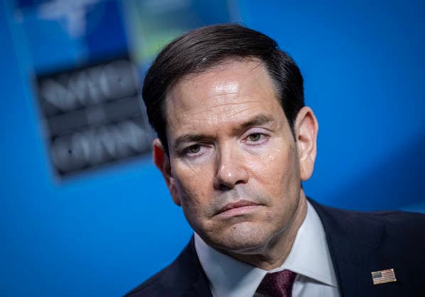 US Secretary of State Marco Rubio meets the press after the NATO Foreign Ministers meeting on Friday at Sea U in Helsingborg, Sweden on may 22, 2026. HELSINGBORG SWEDEN x50090x *** US Secretary of State Marco Rubio meets the press after the NATO Foreign Ministers meeting on Friday at Sea U in Helsingborg, Sweden on may 22, 2026 HELSINGBORG SWEDEN x50090x  Copyright: xJohanxNilsson TTx NATO FOREIGN MINISTERS MEETING HELSINGBORG oN3bkudX4ek