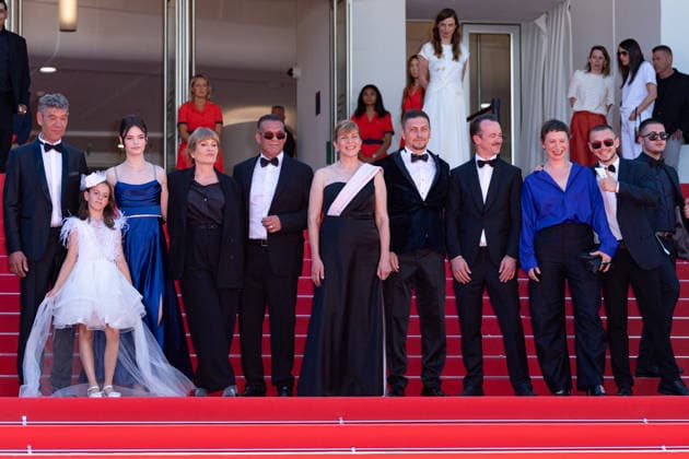 Cannes The Dreamed Adventure screening NG Syuleyman Alilov Letifov Valeska Grisebach and guests attending the ‘Das Getraumte Abenteuer’ (The Dreamed Adventure) Screening and Red Carpet at Palais Des Festivals in Cannes, France on May 22 2026 as part of the 79th Cannes Film Festival. Photo by Nicolas Genin ABACAPRESS.COM Cannes France  Copyright: xGeninxNicolas ABACAx