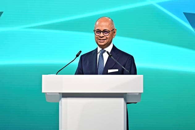 Hauptversammlung Fresenius SE & Co. KGaA. Michael Sen ( Vorstandsvorsitzender Fresenius SE & Co. KGaA ) anläßlich der Hauptversammlung der Fresenius SE & Co. KGaA am 22.05.2026 im Congress Center Messe Frankfurt.. 20260522MWI123862 *** Annual General Meeting Fresenius SE Co KGaA Michael Sen Chairman of the Management Board Fresenius SE Co KGaA on the occasion of the Annual General Meeting of Fresenius SE Co KGaA on 22 05 2026 at the Congress Center Messe Frankfurt 20260522MWI123862