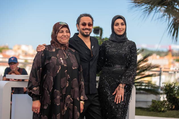 May 22, 2026, Cannes, France: Kamara Al Mawla, Rakan Mayasi and Rim Al Mawla attend the photocall of Yesterday the Eye Didn t Sleep at the 79th Cannes Film Festival. Cannes France  - ZUMAs197 20260522_aaa_s197_007 Copyright: xMarcoxBaradax