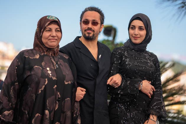May 22, 2026, Cannes, France: Kamara Al Mawla, Rakan Mayasi and Rim Al Mawla attend the photocall of Yesterday the Eye Didn t Sleep at the 79th Cannes Film Festival. Cannes France  - ZUMAs197 20260522_aaa_s197_005 Copyright: xMarcoxBaradax