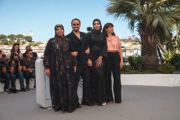 May 22, 2026, Cannes, France: Kamara Al Mawla, Rakan Mayasi, Rim Al Mawla and Jennifer Ritter attend the photocall of Yesterday the Eye Didn t Sleep at the 79th Cannes Film Festival. Cannes France  - ZUMAs197 20260522_aaa_s197_002 Copyright: xMarcoxBaradax