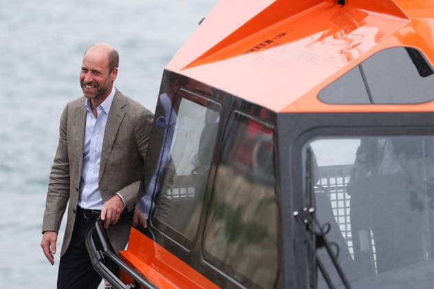 Britain s Prince William visits Isles of Scilly Britain s Prince William, The Duke of Cornwall, arrives in St Mary s, aboard the island s new pilot boat John Guy , a Duchy-funded boat supporting the safety of the island waters, in the Isles of Scilly, Britain, May 22, 2026., Credit:Hannah McKay PA ROTA - B68 Avalon UNITED KINGDOM, ISLES OF SCILLY  Copyright: xHannahxMcKayx xPAxROTAx-xB68x xAvalonx 1104150393