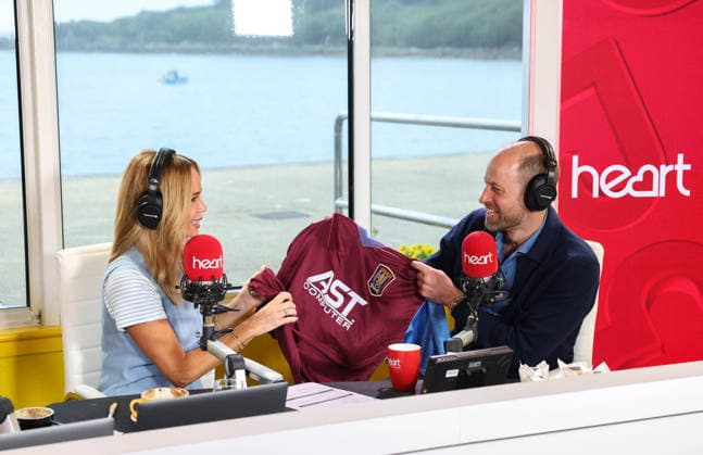 The Duke of Cornwall Visits the Isles of Scilly 22 05 2026. St Mary™s, UK. The Duke of Cornwall appears on the Heart Breakfast radio show with Amanda Holden and Jamie Theakston whilst visiting St Mary™s, Isles of Scilly., Credit:Andrew Parsons Kensington Palace B66 Avalon United Kingdom, Isles of Scilly, St Mary s  Copyright: xAndrewxParsonsx xKensingtonxPalacex xB66x xAvalonx 1104159303