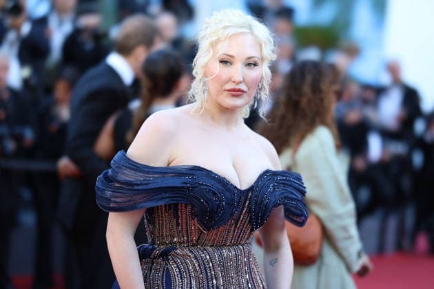 Cannes - Histoires De La Nuit The Birthday Party Red Carpet Hayley Hasselhoff at the Histoires De La Nuit (The Birthday Party) screening on the red carpet during the 79th annual Cannes Film Festival at Palais des Festivals on May 22, 2026 in Cannes, France. Photo by Jerome Domine ABACAPRESS.COM Cannes France  Copyright: xDominexJerome ABACAx