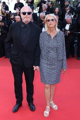 Cannes - Histoires De La Nuit The Birthday Party Red Carpet Gerard Krawczyk and wife at the Histoires De La Nuit (The Birthday Party) screening on the red carpet during the 79th annual Cannes Film Festival at Palais des Festivals on May 22, 2026 in Cannes, France. Photo by Jerome Domine ABACAPRESS.COM Cannes France  Copyright: xDominexJerome ABACAx