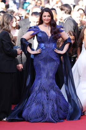 Cannes - Histoires De La Nuit The Birthday Party Red Carpet Aishwarya Rai Bachchan at the Histoires De La Nuit (The Birthday Party) screening on the red carpet during the 79th annual Cannes Film Festival at Palais des Festivals on May 22, 2026 in Cannes, France. Photo by Jerome Domine ABACAPRESS.COM Cannes France  Copyright: xDominexJerome ABACAx