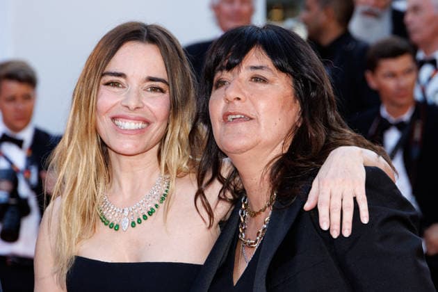Elodie Bouchez, Romane Bohringer Montée des marches du film Histoires de la nuit lors du 79ème Festival International du Film de Cannes, le 21 mai 2026 Jacovides Moreau Bestimage Red carpet for The Birthday Party at the 79th Cannes International Film Festival on May 21, 2026 Cannes France  Copyright: xJACOVIDES-MOREAUx xBESTIMAGExJACOVIDES-MOREAUx xBESTIMAGEx