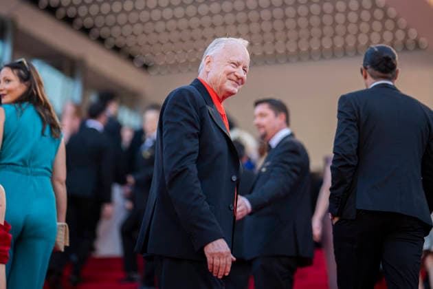 Cannes Histoires de la nuit The Birthday Party Red Carpet EB Member of the jury Swedish actor Stellan Skarsgard on the red carpet before the screening of the film Histoires de la nuit (The Birthday Party) at the 79th edition of the Cannes Film Festival in Cannes, southern France on May 22, 2026. Photo by Eliot Blondet ABACAPRESS.COM Cannes France France  Copyright: xBlondetxEliot ABACAx