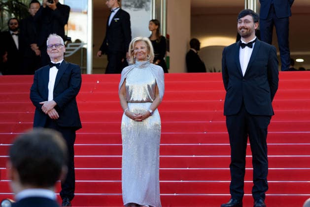 Thierry Frémaux, Iris Knobloch, guest Montée des marches du film Histoires de la nuit lors du 79ème Festival International du Film de Cannes, le 21 mai 2026 Olivier Borde Bestimage Red carpet for The Birthday Party at the 79th Cannes International Film Festival on May 21, 2026 Cannes France  Copyright: xOLIVIERxBORDEx xBESTIMAGExOLIVIERxBORDEx xBESTIMAGEx