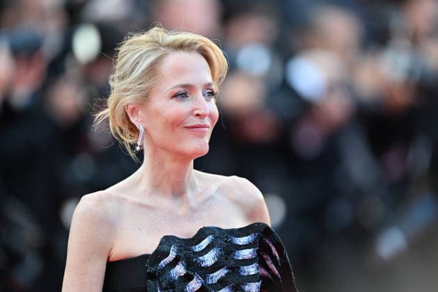 79th Cannes Film Festival: Histoires de la nuit (The Birthday Party) screening CANNES, FRANCE - MAY 22: US actress Gillian Anderson arrives for the screening of the film Histoires de la nuit (The Birthday Party) at the 79th edition of the Cannes Film Festival in Cannes, France on May 22, 2026. Mustafa Yalcin Anadolu Cannes France. Editorial use only. Please get in touch for any other usage.  Copyright: x2026xAnadoluxMustafaxYalcinx