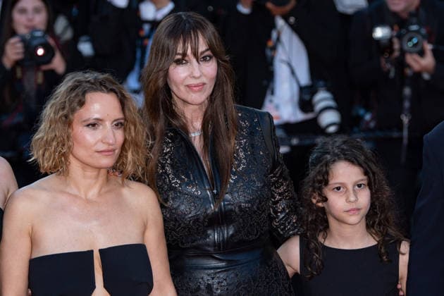 Cannes Histoires De La Nuit screening NG Tatia Tsuladze, Lea Mysius and Monica Bellucci attending the ‘Histoires De La Nuit (The Birthday Party)’ Screening and Red Carpet at Palais Des Festivals in Cannes, France on May 22 2026 as part of the 79th Cannes Film Festival. Photo by Nicolas Genin ABACAPRESS.COM Cannes France  Copyright: xGeninxNicolas ABACAx