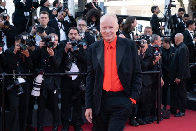 Cannes Histoires De La Nuit Red Carpet LZ Stellan Skarsgard attending the red carpet of Histoires de la Nuit during the 79th Cannes International Film Festival in Cannes, France on May 22, 2026, the film selected in the Official Competition. Photo by Laurent Zabulon ABACAPRESS.COM  Copyright: xZabulonxLaurentx