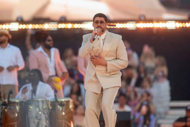 Bad Bunny begins his European tour in Barcelona Singer Bad Bunny during his concert at the Estadi Olímpic Lluís Companys, on May 22, 2026, in Barcelona, Catalonia Spain Bad Bunny performs in Barcelona with two back-to-back concerts as part of his DeBÍ TiRAR MáS FOToS World Tour 22 MAY 2026 CONCERT MUSIC SINGER TOUR Lorena Sopê Barcelona Catalunya Catalunya Catalunya Espana  Copyright: xLorenaxSopÃªnax 7543096