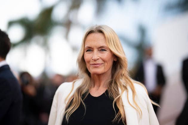 Cannes Histoires de la nuit The Birthday Party Red Carpet EB Estelle Lefebure on the red carpet before the screening of the film Histoires de la nuit (The Birthday Party) at the 79th edition of the Cannes Film Festival in Cannes, southern France on May 22, 2026. Photo by Eliot Blondet ABACAPRESS.COM Cannes France France  Copyright: xBlondetxEliot ABACAx