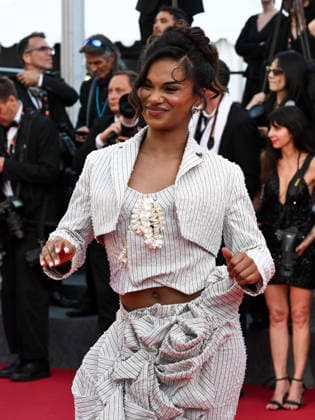 IPA84976138 - Cannes, 79th Cannes Film Festival 2026 - evening 11. Red Carpet HISTOIRES DE LA NUIT (THE BIRTHDAY PARTY). In the photo Solene Hegbe, Yeux Ebenes  Copyright: xSimonexComix xPoolxPhotoxEventsx07x 84976138
