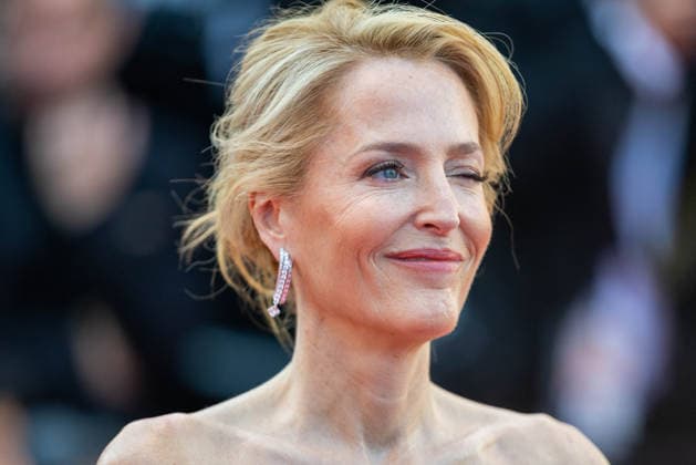 Cannes - Histoires De La Nuit The Birthday Party Red Carpet Gillian Anderson attends the Histoires De La Nuit (The Birthday Party) screening during the 79th annual Cannes Film Festival at Palais des Festivals on May 22, 2026 in Cannes, France. Photo by Shootpix ABACAPRESS.COM Cannes France  Copyright: xShootpix ABACAx