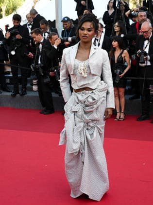 IPA84976137 - Cannes, 79th Cannes Film Festival 2026 - evening 11. Red Carpet HISTOIRES DE LA NUIT (THE BIRTHDAY PARTY). In the photo Solene Hegbe, Yeux Ebenes  Copyright: xSimonexComix xPoolxPhotoxEventsx07x 84976137