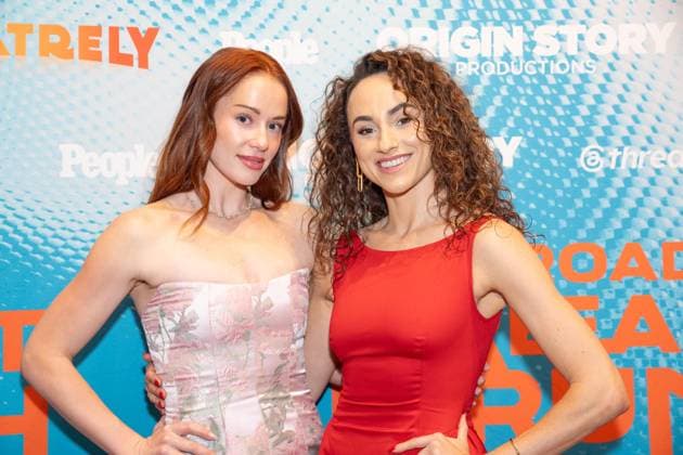 May 22, 2026, Bronx, New York, USA: Whitney Leavitt wearing dress by Markarian and Sophie Carmen-Jones attend the Theatrely and Original Story Productions of Broadway Breakout Brunch at Ascent Lounge in New York, NY on May 22, 2026. Bronx USA  - ZUMAr339 20260522_znp_r339_060 Copyright: xLevxRadinx
