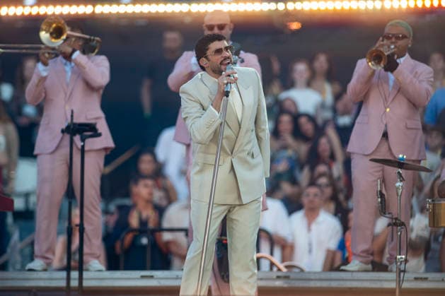 Bad Bunny begins his European tour in Barcelona Singer Bad Bunny during his concert at the Estadi Olímpic Lluís Companys, on May 22, 2026, in Barcelona, Catalonia Spain Bad Bunny performs in Barcelona with two back-to-back concerts as part of his DeBÍ TiRAR MáS FOToS World Tour 22 MAY 2026 CONCERT MUSIC SINGER TOUR Lorena Sopê Barcelona Catalunya Catalunya Catalunya Espana  Copyright: xLorenaxSopÃªnax 7543144