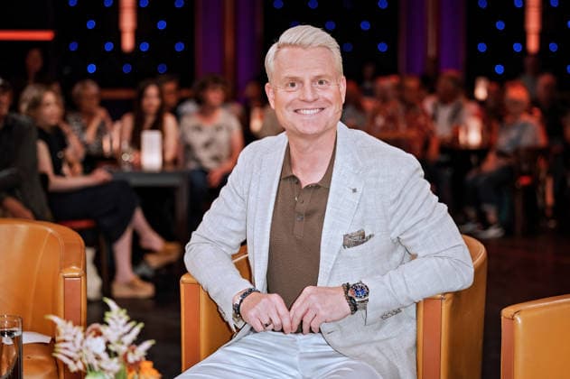 MDR - Riverboat. Entertainer Guido Cantz anläßlich der Aufzeichnung der MDR - Talkshow Riverboat am 22.05.2026 in der Mediacity Leipzig. 20260522SFL0013 *** MDR Riverboat entertainer Guido Cantz on the occasion of the recording of the MDR talk show Riverboat on 22 05 2026 in the Mediacity Leipzig 20260522SFL0013