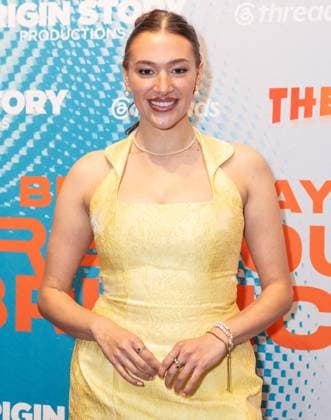 May 22, 2026, Bronx, New York, USA: Jess Val Ortiz wearing dress by Love & Lemons attends the Theatrely and Original Story Productions of Broadway Breakout Brunch at Ascent Lounge in New York, NY on May 22, 2026. Bronx USA  - ZUMAr339 20260522_znp_r339_006 Copyright: xLevxRadinx