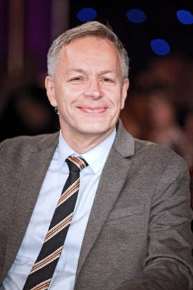 MDR - Riverboat. Kabarettist Steffen Möller anläßlich der Aufzeichnung der MDR - Talkshow Riverboat am 22.05.2026 in der Mediacity Leipzig. 20260522SFL0053 *** MDR Riverboat cabaret artist Steffen Möller on the occasion of the recording of the MDR talk show Riverboat on 22 05 2026 at Mediacity Leipzig 20260522SFL0053