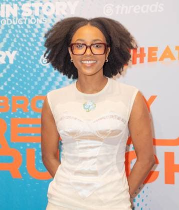 May 22, 2026, Bronx, New York, USA: Alyah Chanelle Scott wearing dress by Tory Burch attends the Theatrely and Original Story Productions of Broadway Breakout Brunch at Ascent Lounge in New York, NY on May 22, 2026. Bronx USA - ZUMAr339 20260522_znp_r339_045 Copyright: xLevxRadinx