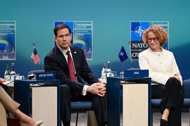 May 22, 2026, Helsingborg, Antwerp, Sweden: The Ministers of Foreign Affairs of the NATO member states gather in Helsingborg, Sweden to prepare the big NATO Summit in Ankara in six weeks. Helsingborg Sweden  - ZUMAr234 20260522_zip_r234_018 Copyright: xBobxReijndersx