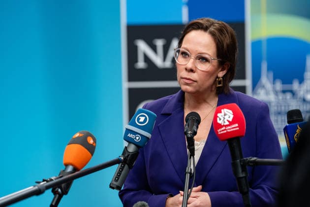 May 22, 2026, Helsingborg, Antwerp, Sweden: The Ministers of Foreign Affairs of the NATO member states gather in Helsingborg, Sweden to prepare the big NATO Summit in Ankara in six weeks. Helsingborg Sweden  - ZUMAr234 20260522_zip_r234_006 Copyright: xBobxReijndersx