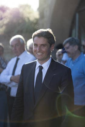 Gabriel Attal visits the Millau viaduct - Millau General Secretary of French centrist party Renaissance Gabriel Attal looks on as he visits the Millau viaduct on May 22, 2026. France s former prime minister Gabriel Attal said on May 22, 2026 he was running for president next year. Photo by Raphael Lafargue ABACAPRESS.COM Millau France  Copyright: xLafarguexRaphael ABACAx
