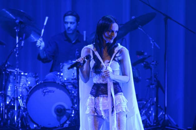 Music Concert - Arisa - Live Tour Arisa - real name Rosalba Pippa - performs live on stage of Teatro Brancaccio on May 22, 2026 in Rome , Italy Rome Teatro Brancaccio Italy Copyright: xRobertoxBettacchix xLiveMediax LPM_2465626
