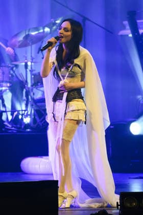 Music Concert - Arisa - Live Tour Arisa - real name Rosalba Pippa - performs live on stage of Teatro Brancaccio on May 22, 2026 in Rome , Italy Rome Teatro Brancaccio Italy Copyright: xRobertoxBettacchix xLiveMediax LPM_2465683