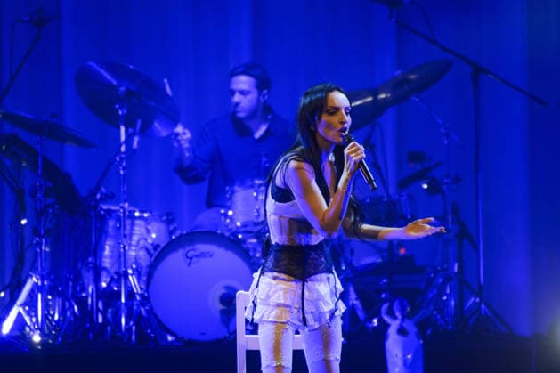 Music Concert - Arisa - Live Tour Arisa - real name Rosalba Pippa - performs live on stage of Teatro Brancaccio on May 22, 2026 in Rome , Italy Rome Teatro Brancaccio Italy Copyright: xRobertoxBettacchix xLiveMediax LPM_2465693