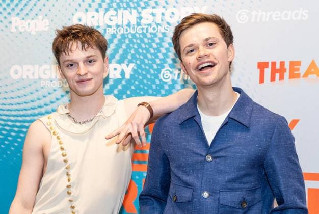 May 22, 2026, Bronx, New York, USA: Aidan Close and Emmet Smith attend the Theatrely and Original Story Productions of Broadway Breakout Brunch at Ascent Lounge in New York, NY on May 22, 2026. Bronx USA - ZUMAr339 20260522_znp_r339_012 Copyright: xLevxRadinx