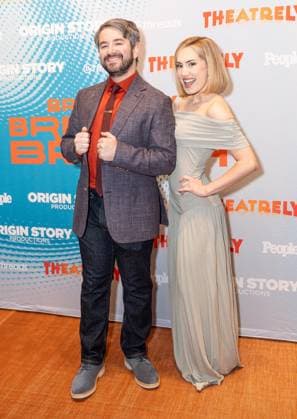 May 22, 2026, Bronx, New York, USA: Alex Brightman and McKenzie Kurtz attend the Theatrely and Original Story Productions of Broadway Breakout Brunch at Ascent Lounge in New York, NY on May 22, 2026. Bronx USA - ZUMAr339 20260522_znp_r339_019 Copyright: xLevxRadinx