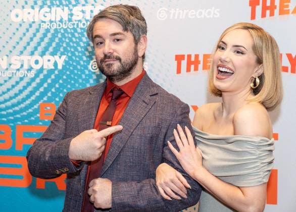 May 22, 2026, Bronx, New York, USA: Alex Brightman and McKenzie Kurtz attend the Theatrely and Original Story Productions of Broadway Breakout Brunch at Ascent Lounge in New York, NY on May 22, 2026. Bronx USA - ZUMAr339 20260522_znp_r339_020 Copyright: xLevxRadinx